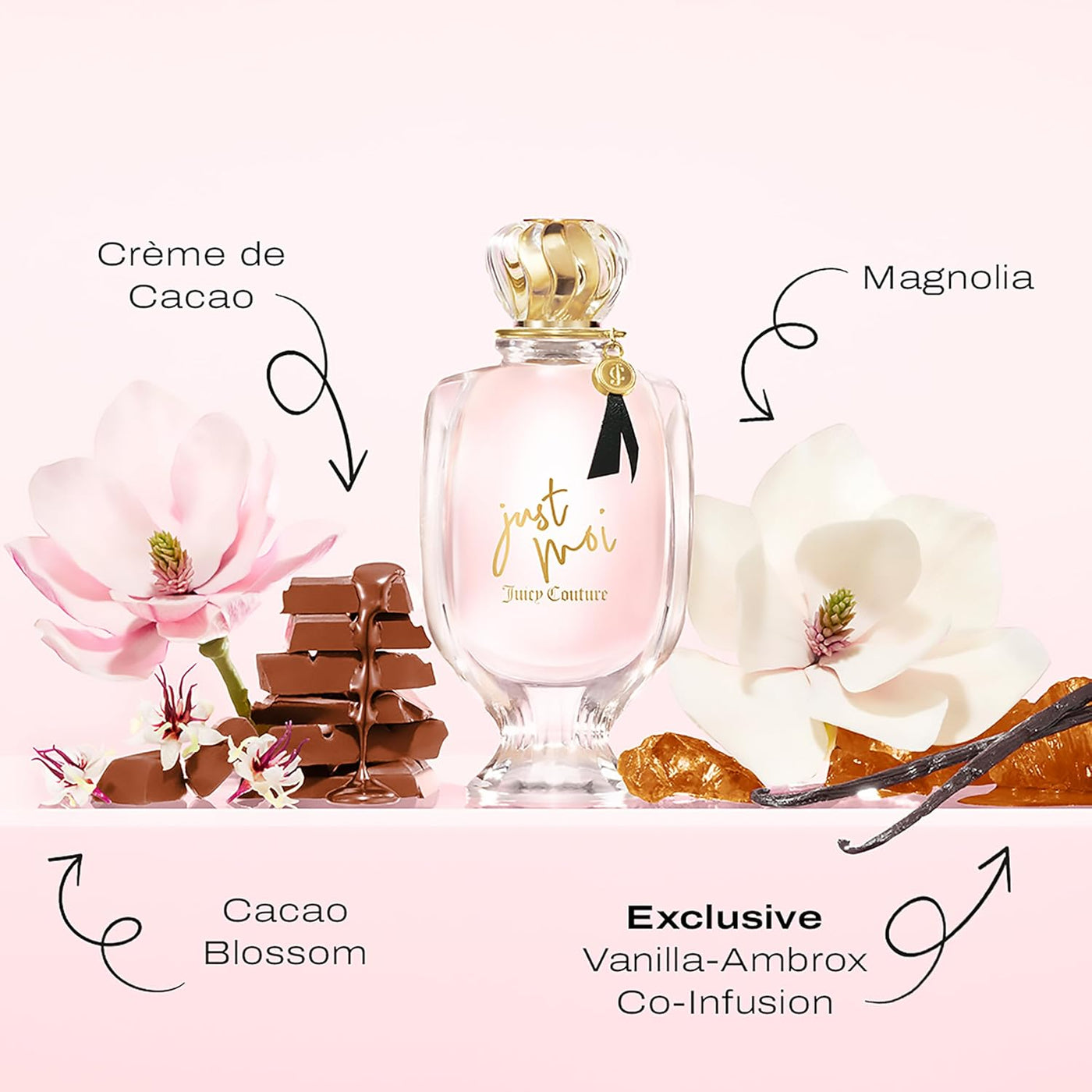 Juicy Couture Just Moi Women’S Perfume - Amber Vanilla Eau De Parfum - Sweet & Confident Fragrance for Day to Evening Wear - Long-Lasting